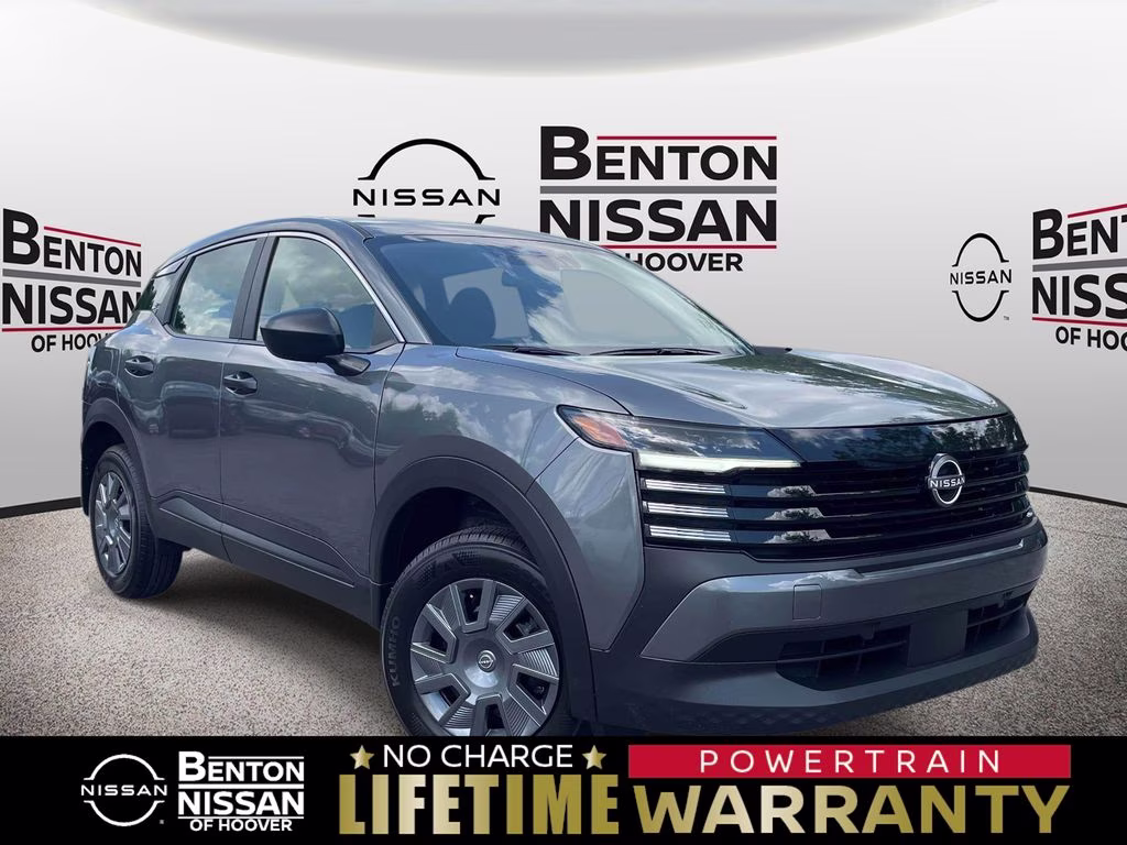 2026 Gun Metallic Nissan Kicks S FWD SUV
