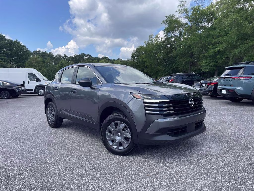 2026 Gun Metallic Nissan Kicks S FWD SUV