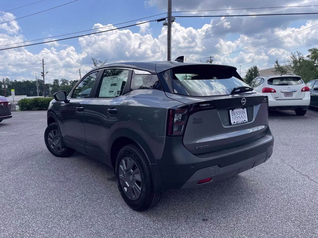 2026 Gun Metallic Nissan Kicks S FWD SUV