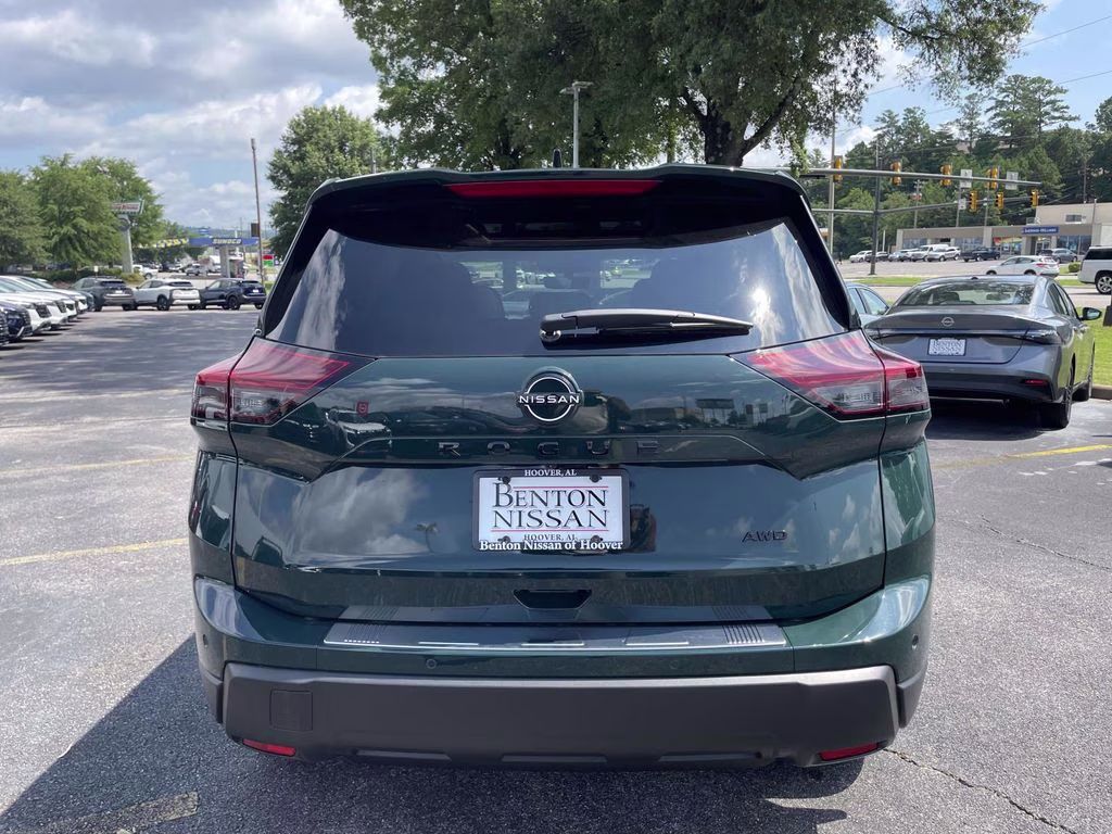 2026 Obsidian Green Nissan Rogue Dark Armor AWD SUV