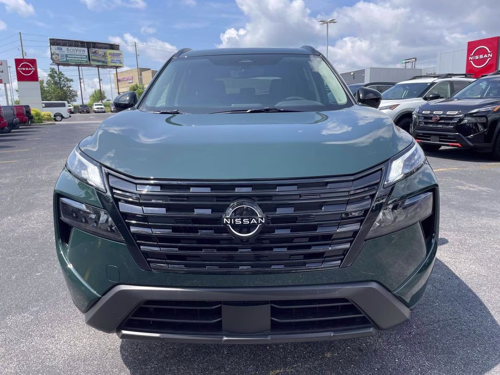 2026 Obsidian Green Nissan Rogue Dark Armor AWD SUV