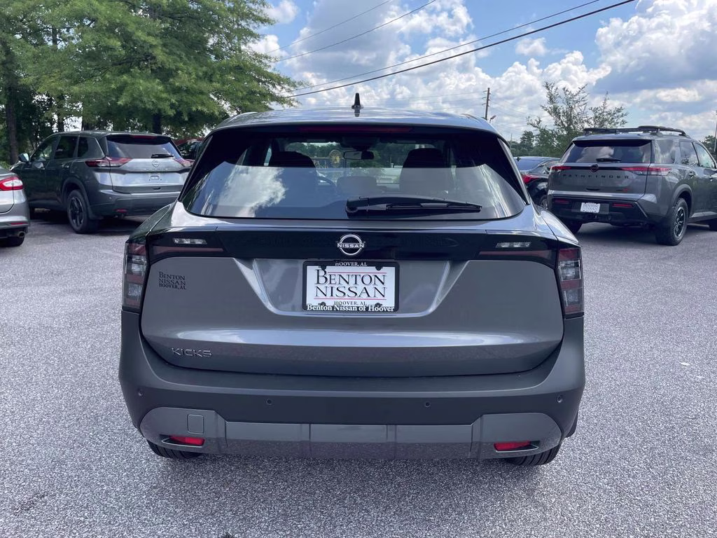 2026 Gun Metallic Nissan Kicks S FWD SUV