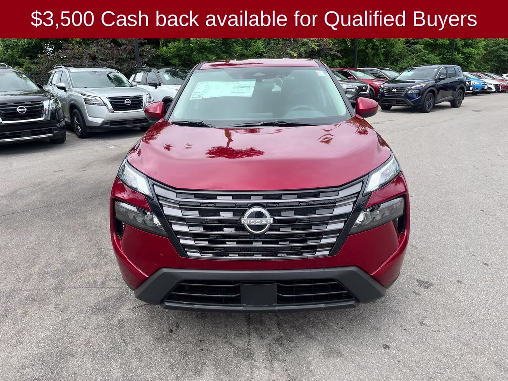 2026 Scarlet Ember Tintcoat Nissan Rogue SV FWD SUV