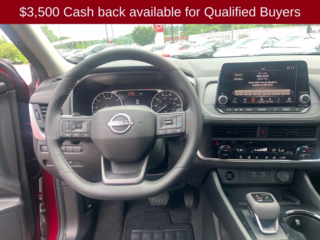 2026 Scarlet Ember Tintcoat Nissan Rogue SV FWD SUV