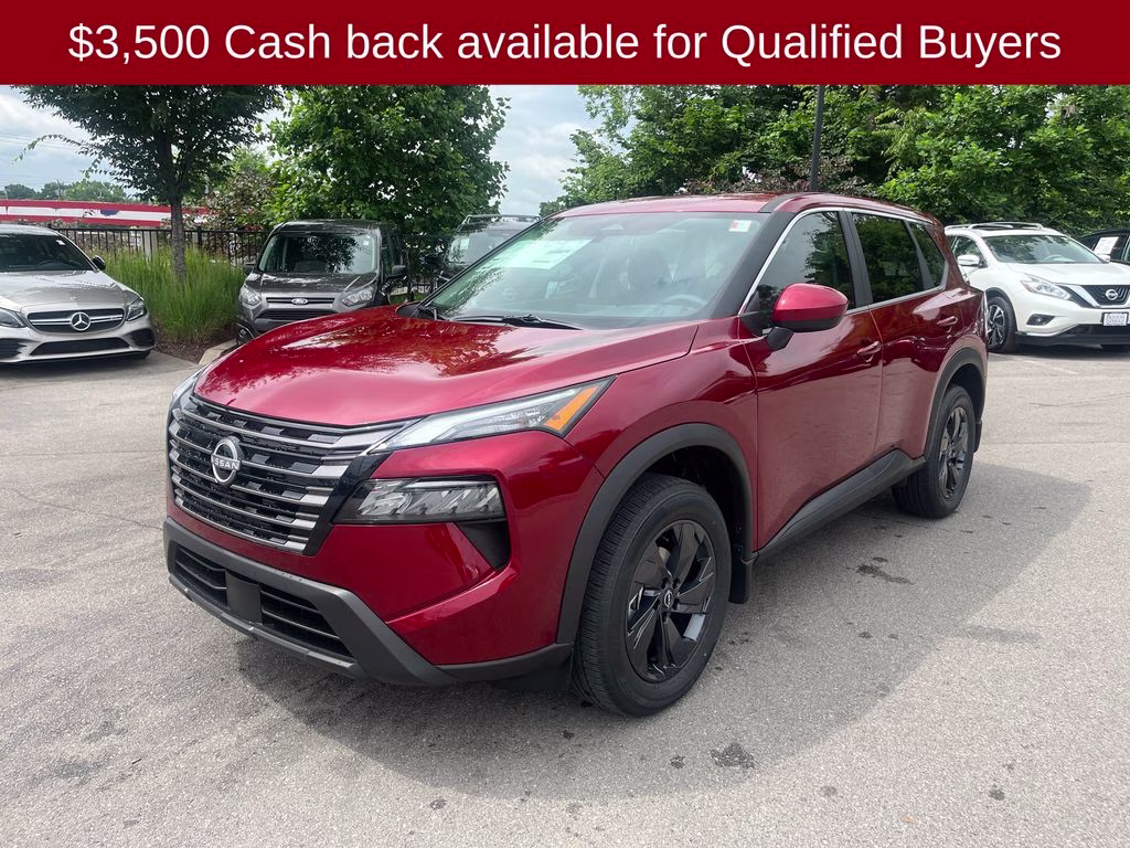 2026 Scarlet Ember Tintcoat Nissan Rogue SV FWD SUV