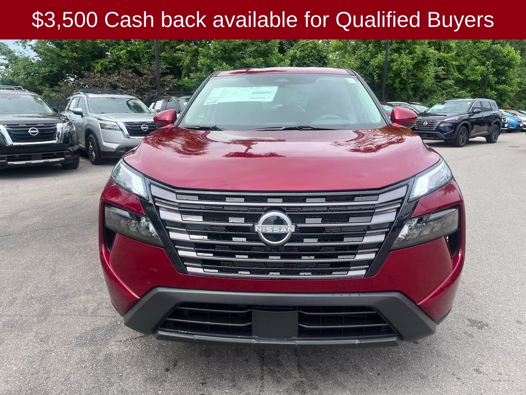 2026 Scarlet Ember Tintcoat Nissan Rogue SV FWD SUV
