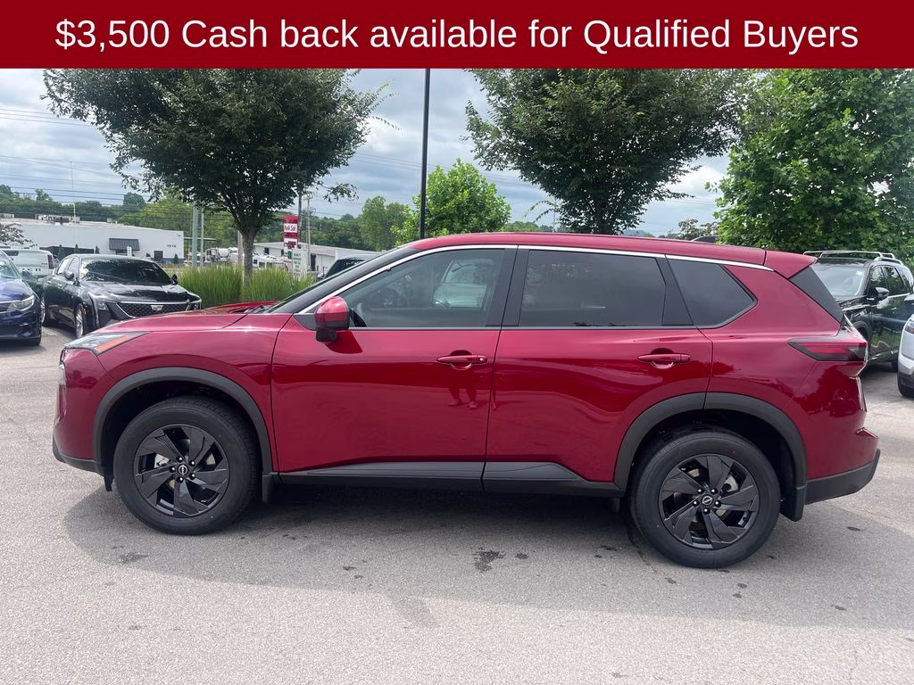 2026 Scarlet Ember Tintcoat Nissan Rogue SV FWD SUV