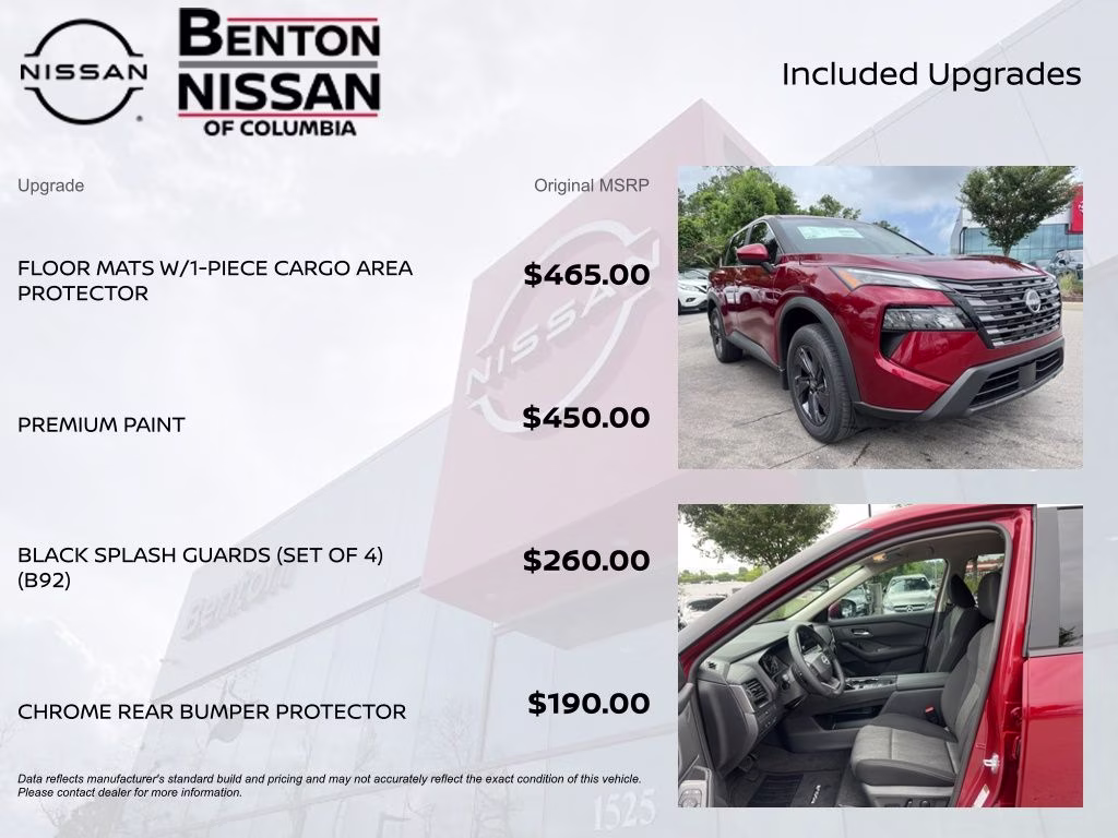 2026 Scarlet Ember Tintcoat Nissan Rogue SV FWD SUV