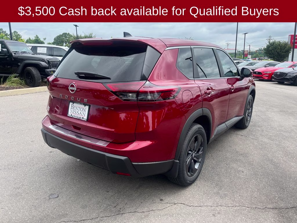 2026 Scarlet Ember Tintcoat Nissan Rogue SV FWD SUV