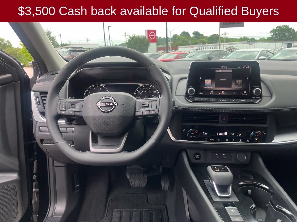 2026 Super Black Nissan Rogue Dark Armor FWD SUV