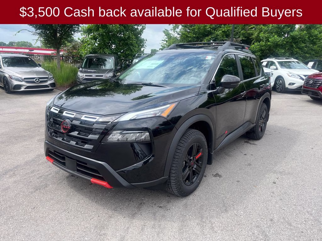 2026 Super Black Nissan Rogue Rock Creek AWD SUV
