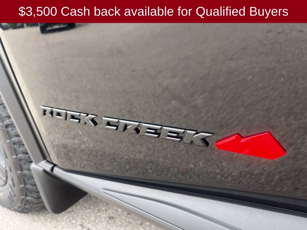 2026 Super Black Nissan Rogue Rock Creek AWD SUV