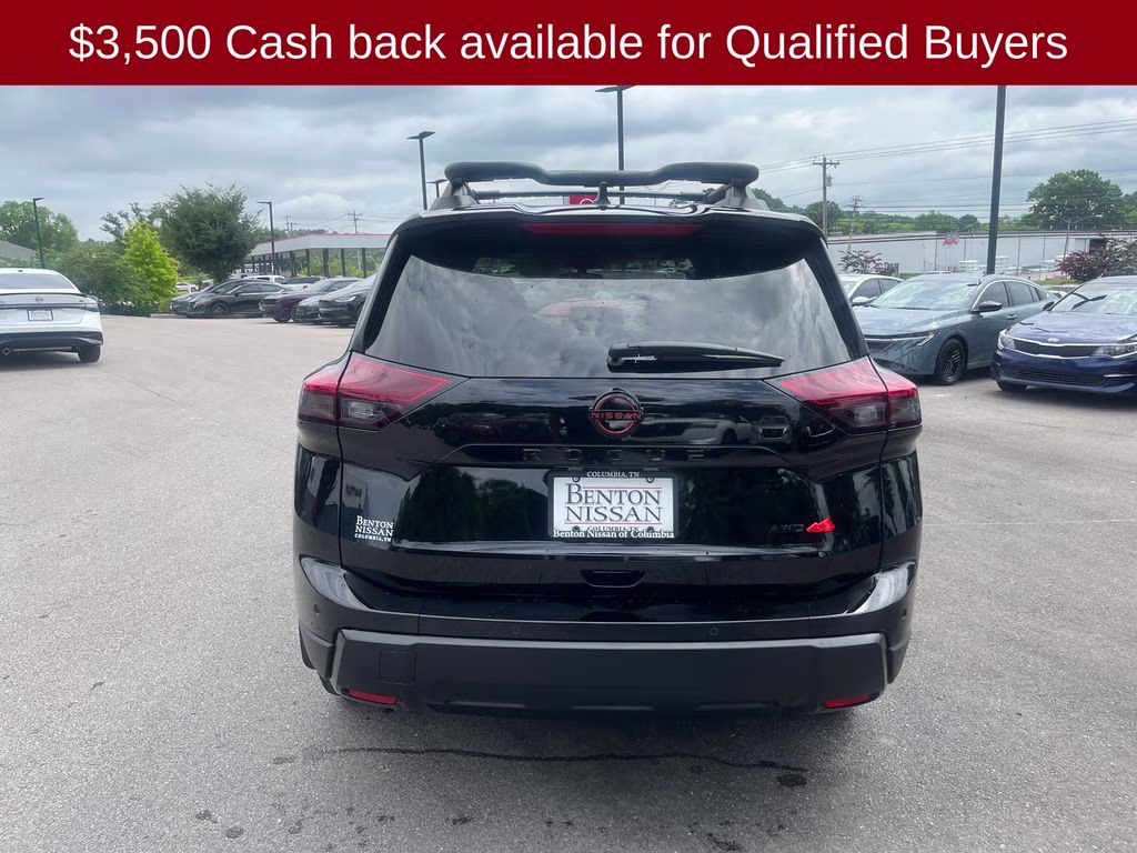 2026 Super Black Nissan Rogue Rock Creek AWD SUV