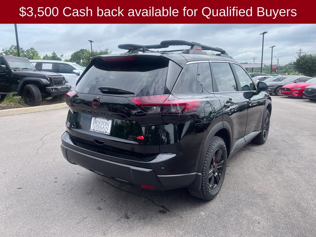 2026 Super Black Nissan Rogue Rock Creek AWD SUV