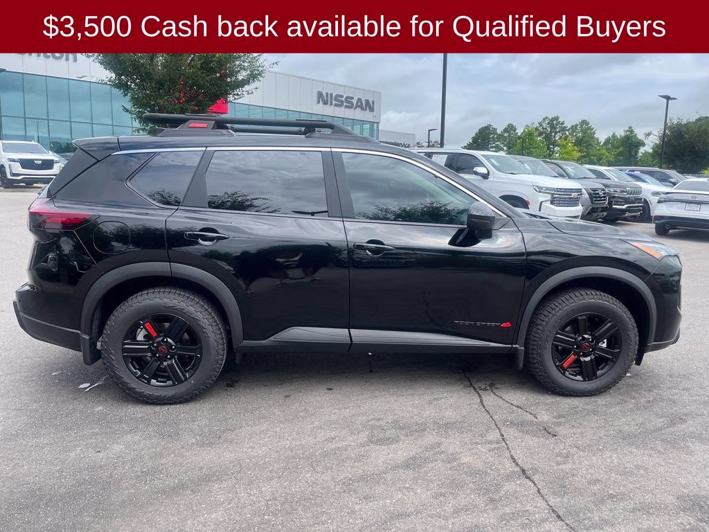 2026 Super Black Nissan Rogue Rock Creek AWD SUV