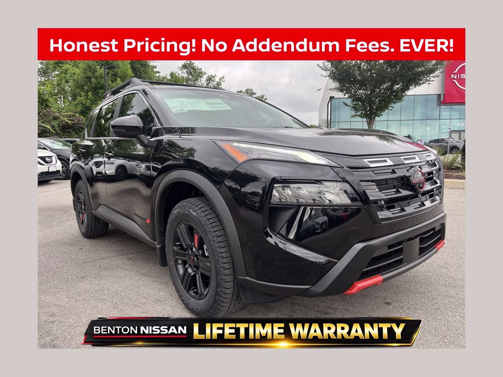 2026 Super Black Nissan Rogue Rock Creek AWD SUV