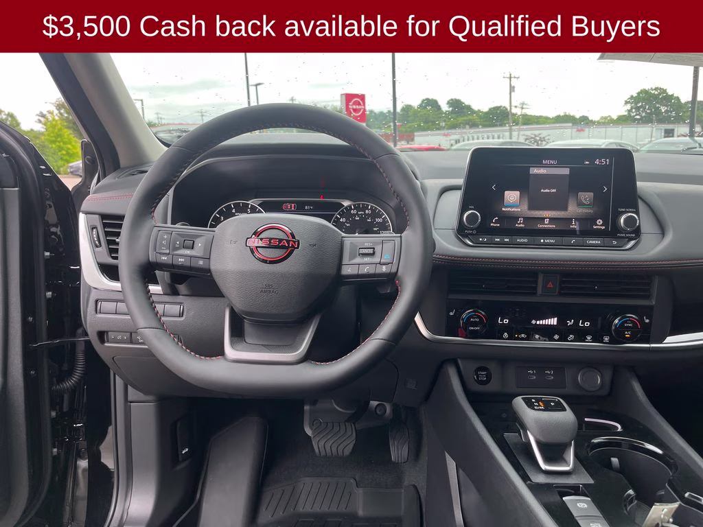 2026 Super Black Nissan Rogue Rock Creek AWD SUV