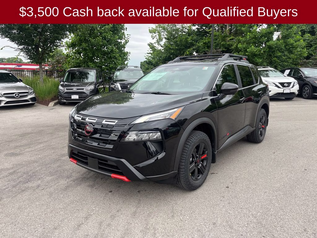 2026 Super Black Nissan Rogue Rock Creek AWD SUV