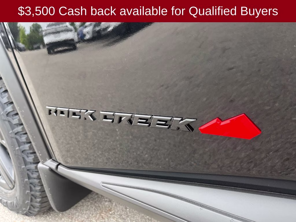 2026 Super Black Nissan Rogue Rock Creek AWD SUV