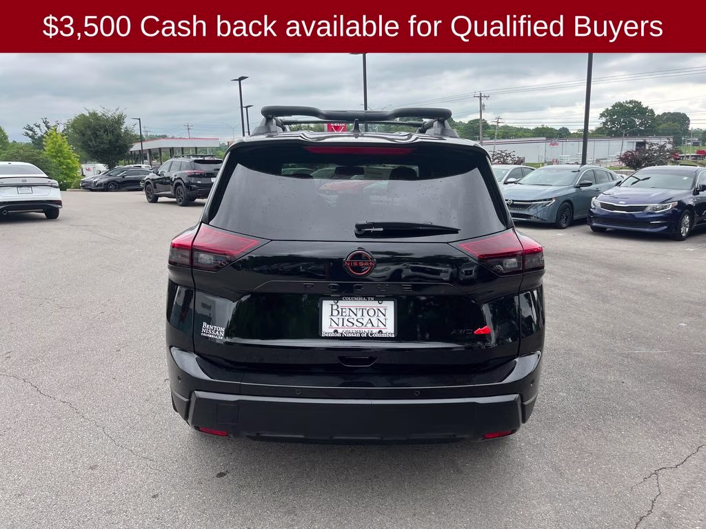 2026 Super Black Nissan Rogue Rock Creek AWD SUV