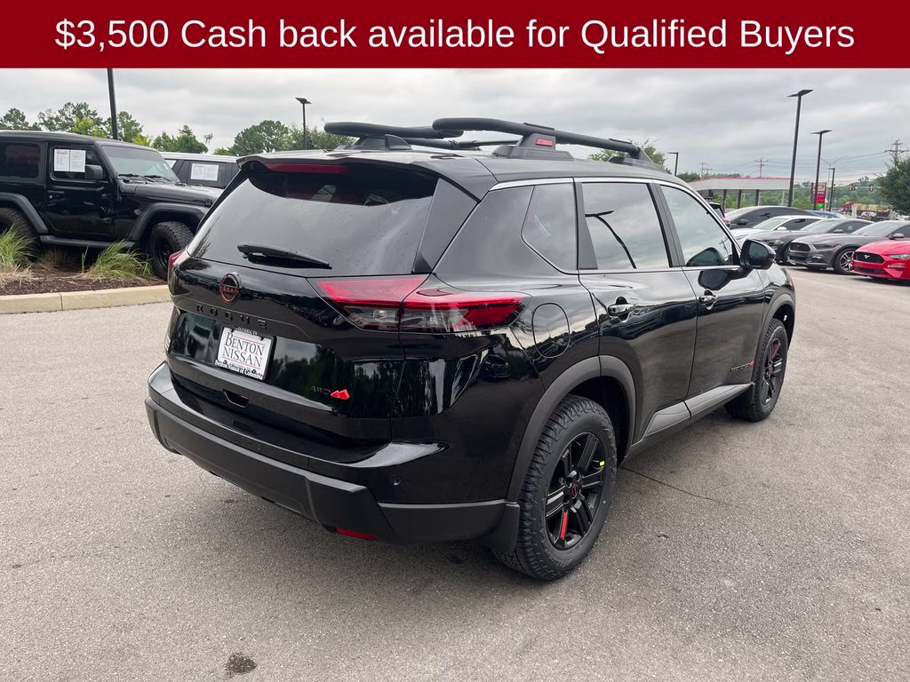 2026 Super Black Nissan Rogue Rock Creek AWD SUV
