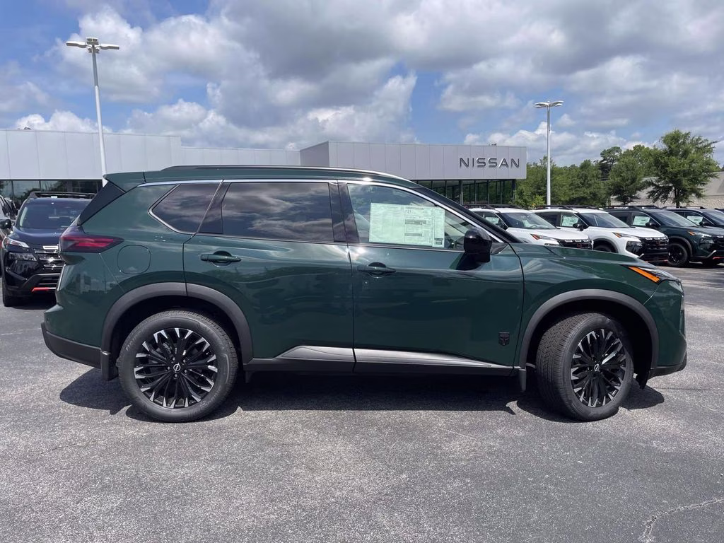 2026 Obsidian Green Nissan Rogue Dark Armor AWD SUV