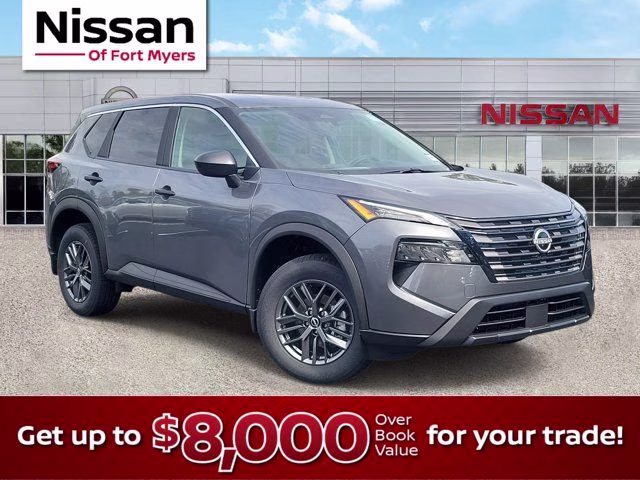 2026 Gun Metallic Nissan Rogue S FWD SUV