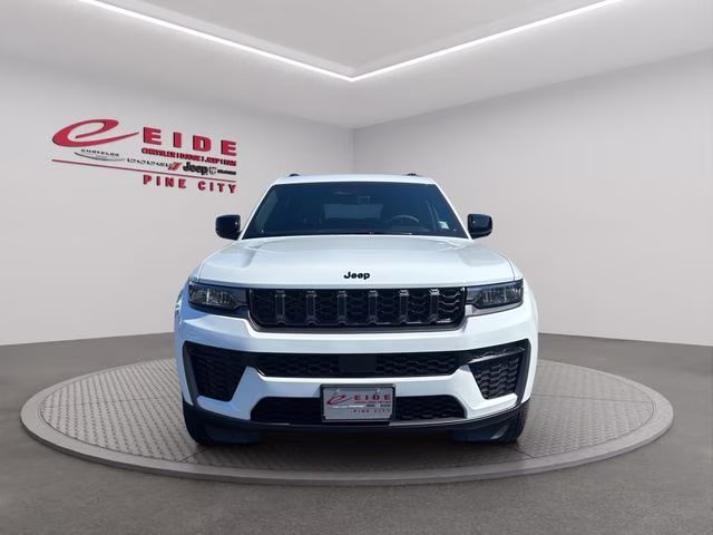 2026 Bright White Clearcoat Jeep Grand Cherokee L Altitude 4X4 SUV