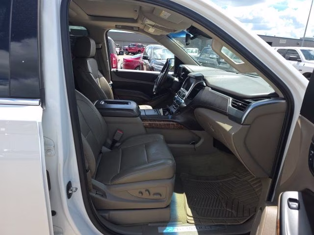 2016 White Chevrolet Tahoe LTZ 4X4 SUV