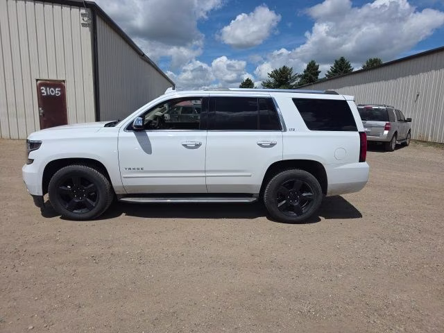 2016 White Chevrolet Tahoe LTZ 4X4 SUV