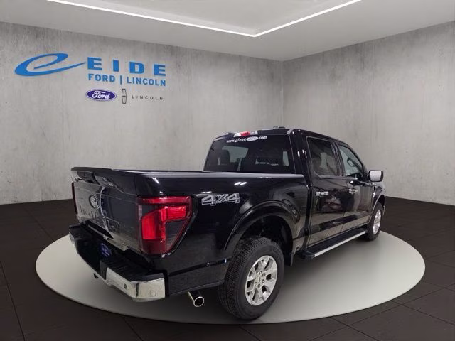 2025 Agate Black Metallic Ford F-150 XLT 4X4 Truck