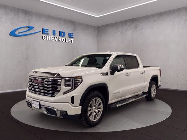 2023 White Frost Tricoat GMC Sierra 1500 Denali 4X4 Truck