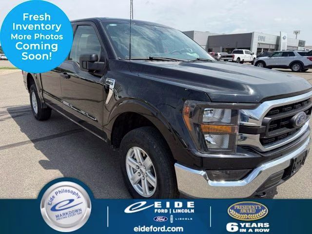 2023 Agate Black Metallic Ford F-150 XLT 4X4 Truck
