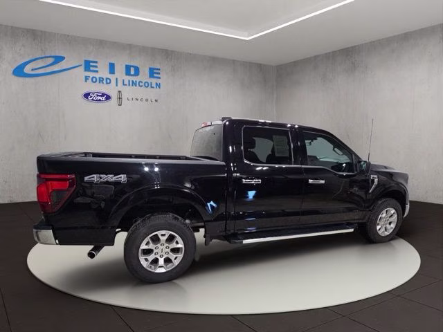 2025 Agate Black Metallic Ford F-150 XLT 4X4 Truck