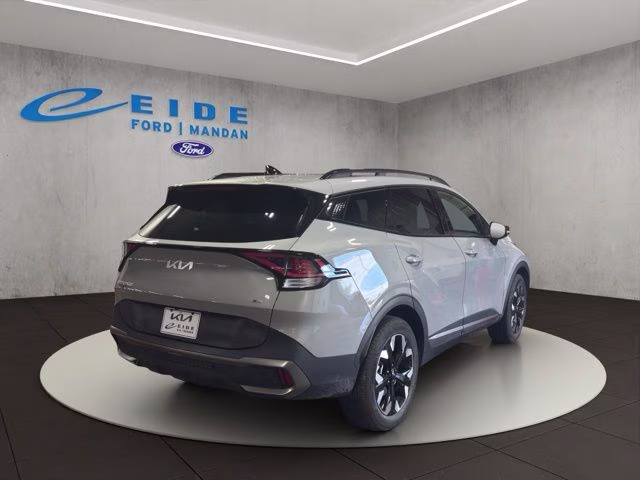 2023 Wolf Gray Kia Sportage X-Line AWD SUV