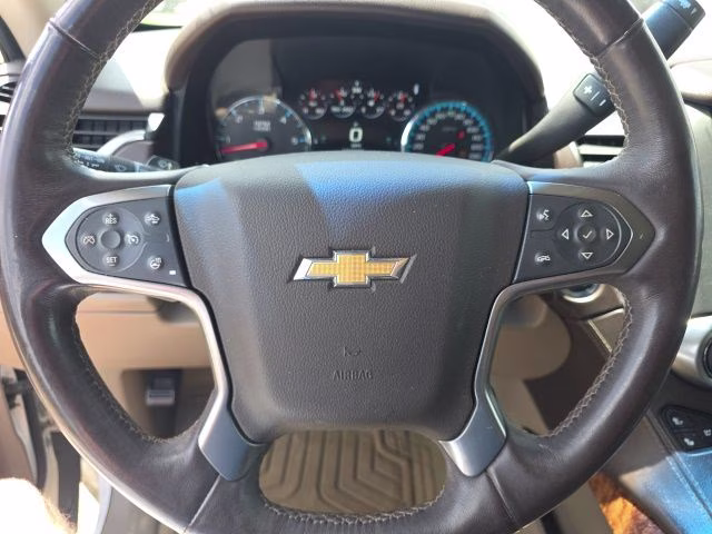 2016 White Chevrolet Tahoe LTZ 4X4 SUV