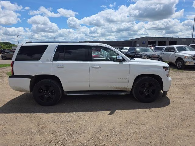 2016 White Chevrolet Tahoe LTZ 4X4 SUV