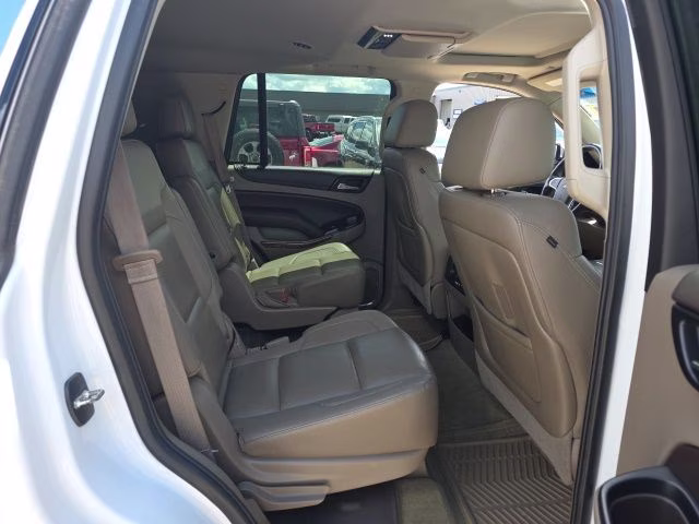 2016 White Chevrolet Tahoe LTZ 4X4 SUV