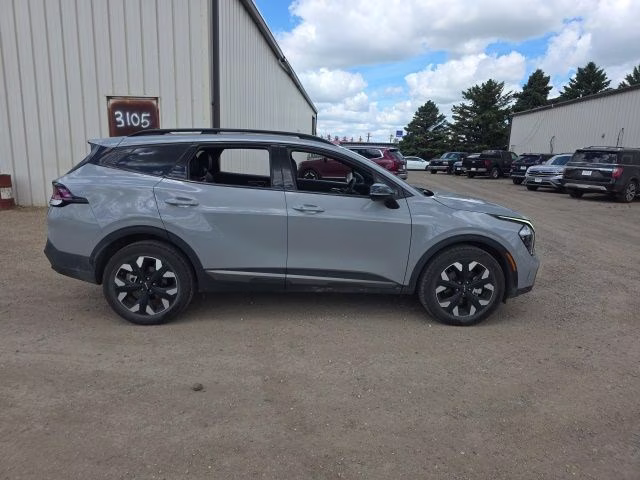 2023 Wolf Gray Kia Sportage X-Line AWD SUV