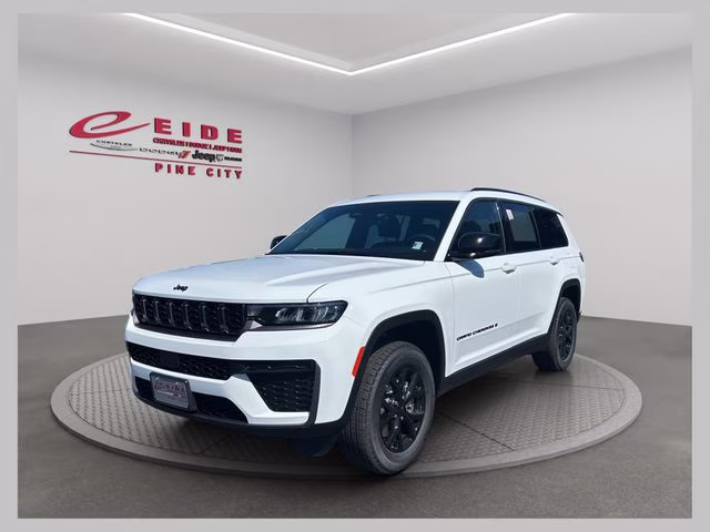 2026 Bright White Clearcoat Jeep Grand Cherokee L Altitude 4X4 SUV