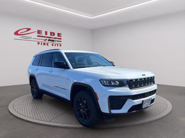 2026 Bright White Clearcoat Jeep Grand Cherokee L Altitude 4X4 SUV