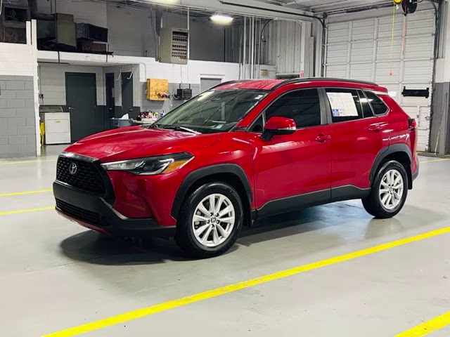 2024 Barcelona Red Metallic Toyota Corolla Cross LE FWD SUV