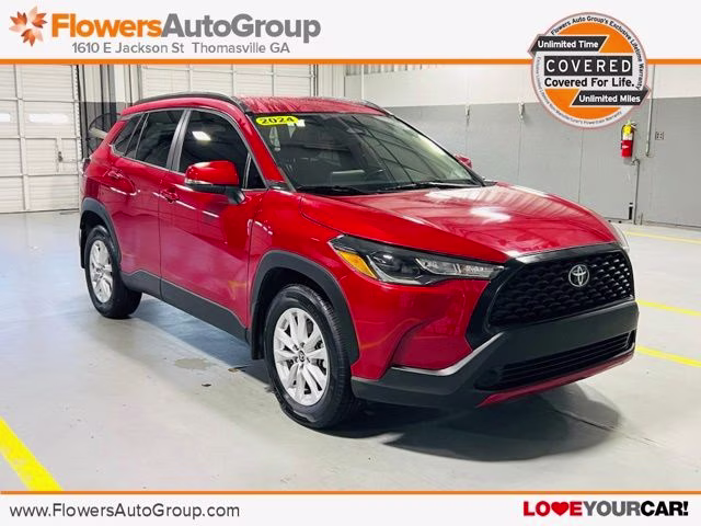 2024 Barcelona Red Metallic Toyota Corolla Cross LE FWD SUV