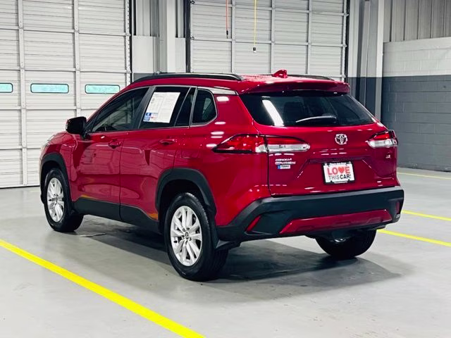 2024 Barcelona Red Metallic Toyota Corolla Cross LE FWD SUV