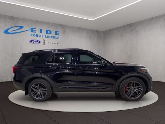 2025 Agate Black Metallic Ford Explorer ST 4X4 SUV