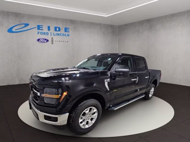 2025 Agate Black Metallic Ford F-150 XLT 4X4 Truck