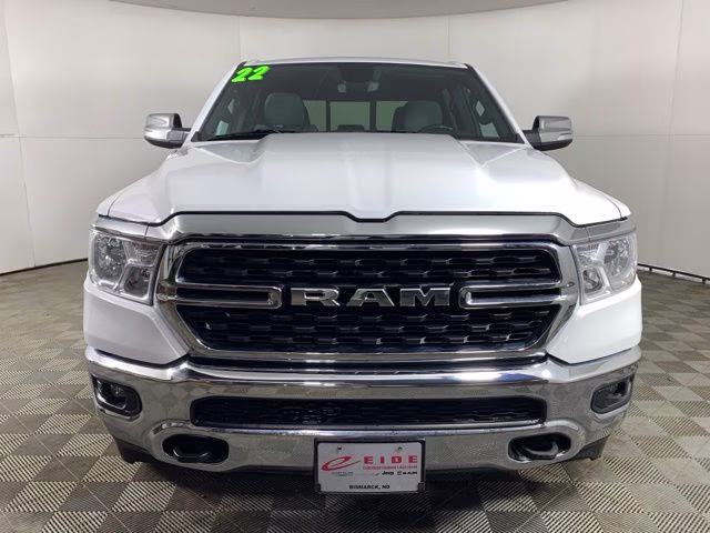 2022 Bright White Clearcoat Ram 1500 Big Horn 4X4 Truck