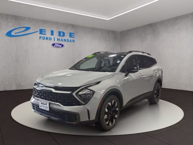 2023 Wolf Gray Kia Sportage X-Line AWD SUV
