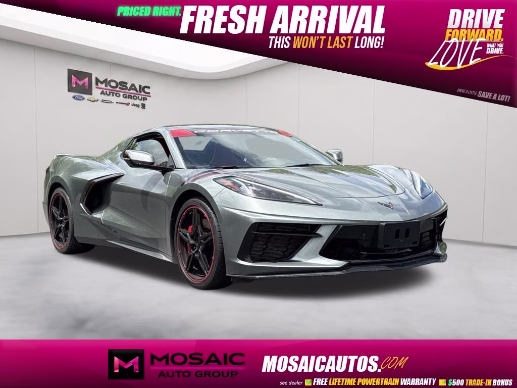 2023 Gray Metallic Chevrolet Corvette Stingray RWD Convertible