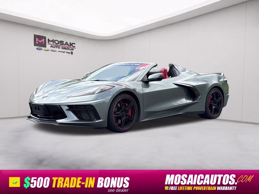 2023 Gray Metallic Chevrolet Corvette Stingray RWD Convertible
